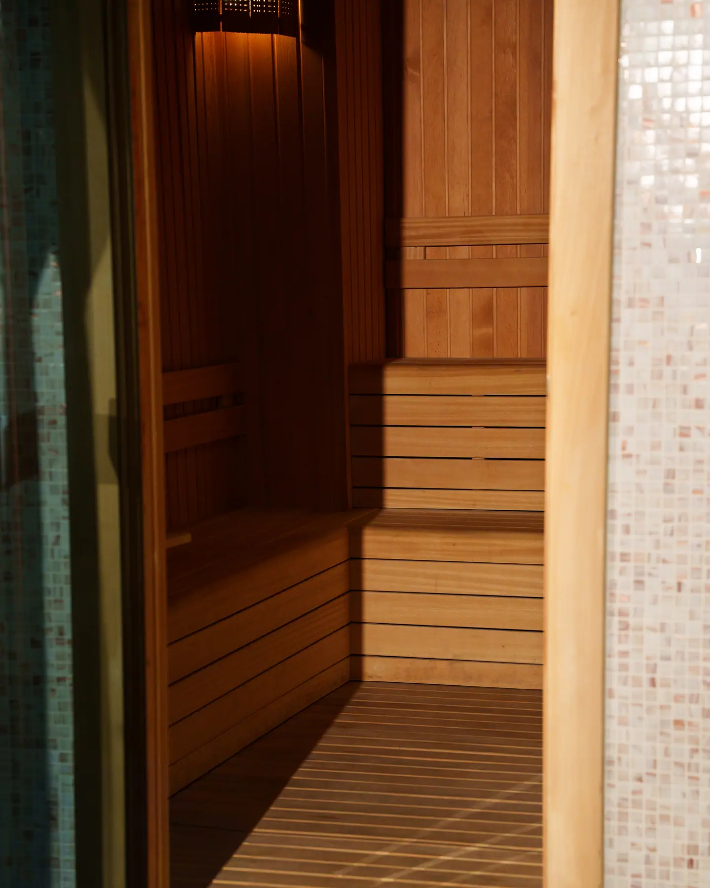 Sauna girişi